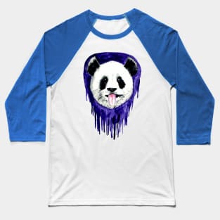 panda bear watercolor art Baseball T-Shirt